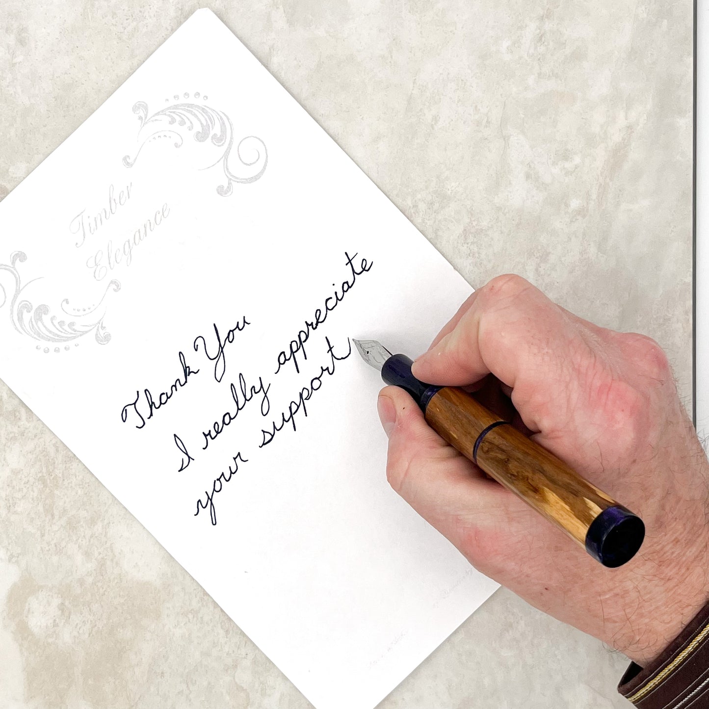 Pocket Fountain Pen - Wild Grapevine
