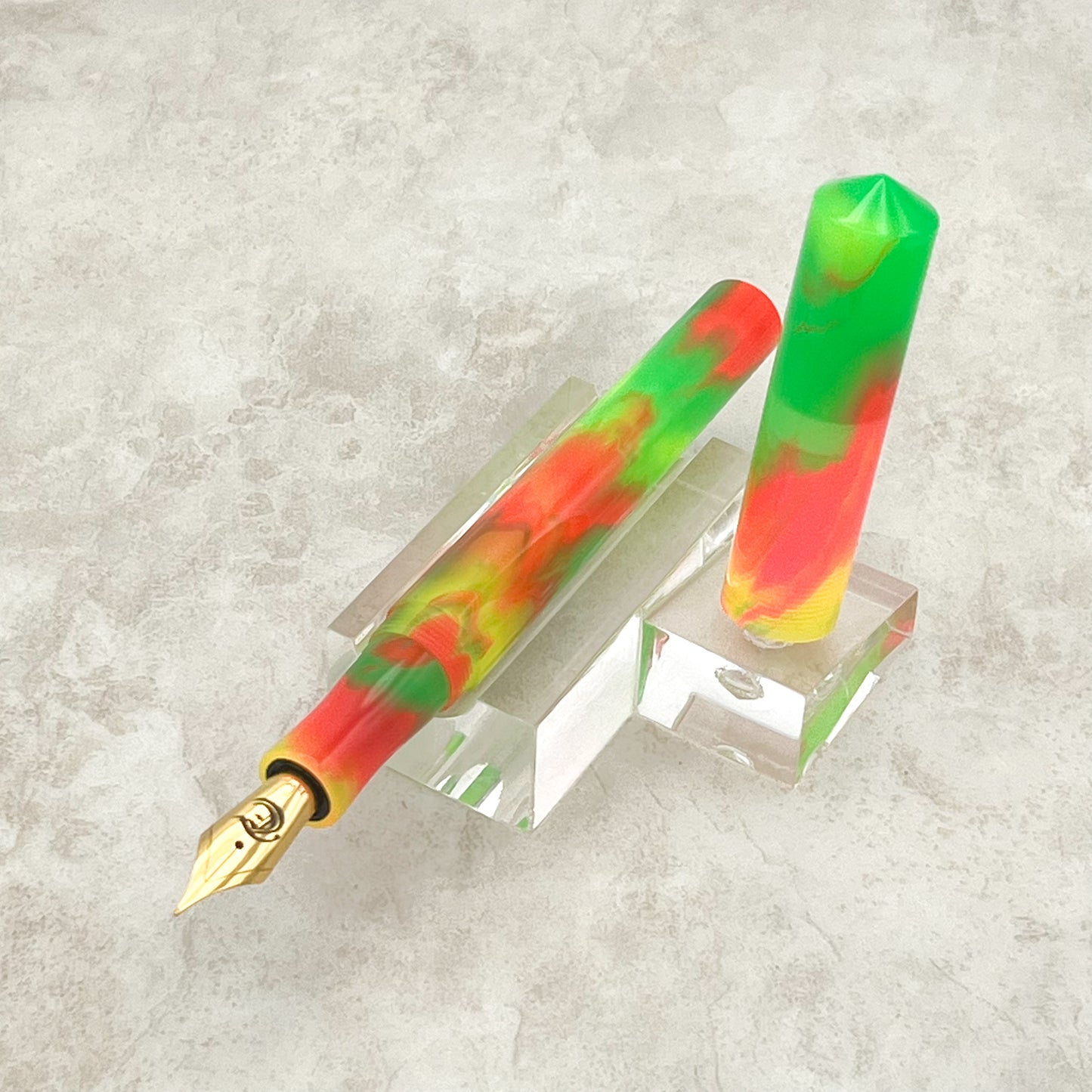 Lewis FP - Neon Yellow Green and Orange