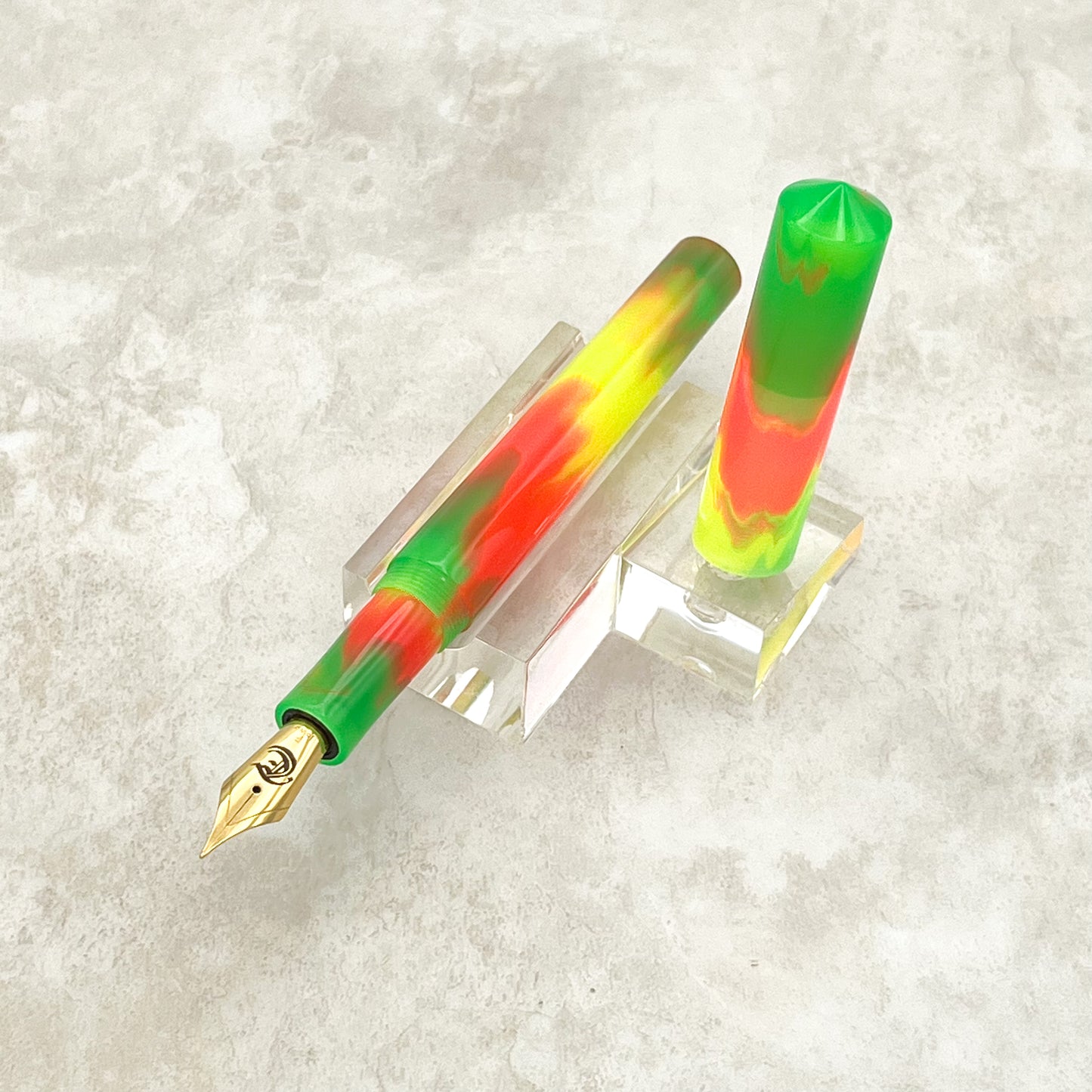 Lewis FP - Neon Yellow Green and Orange