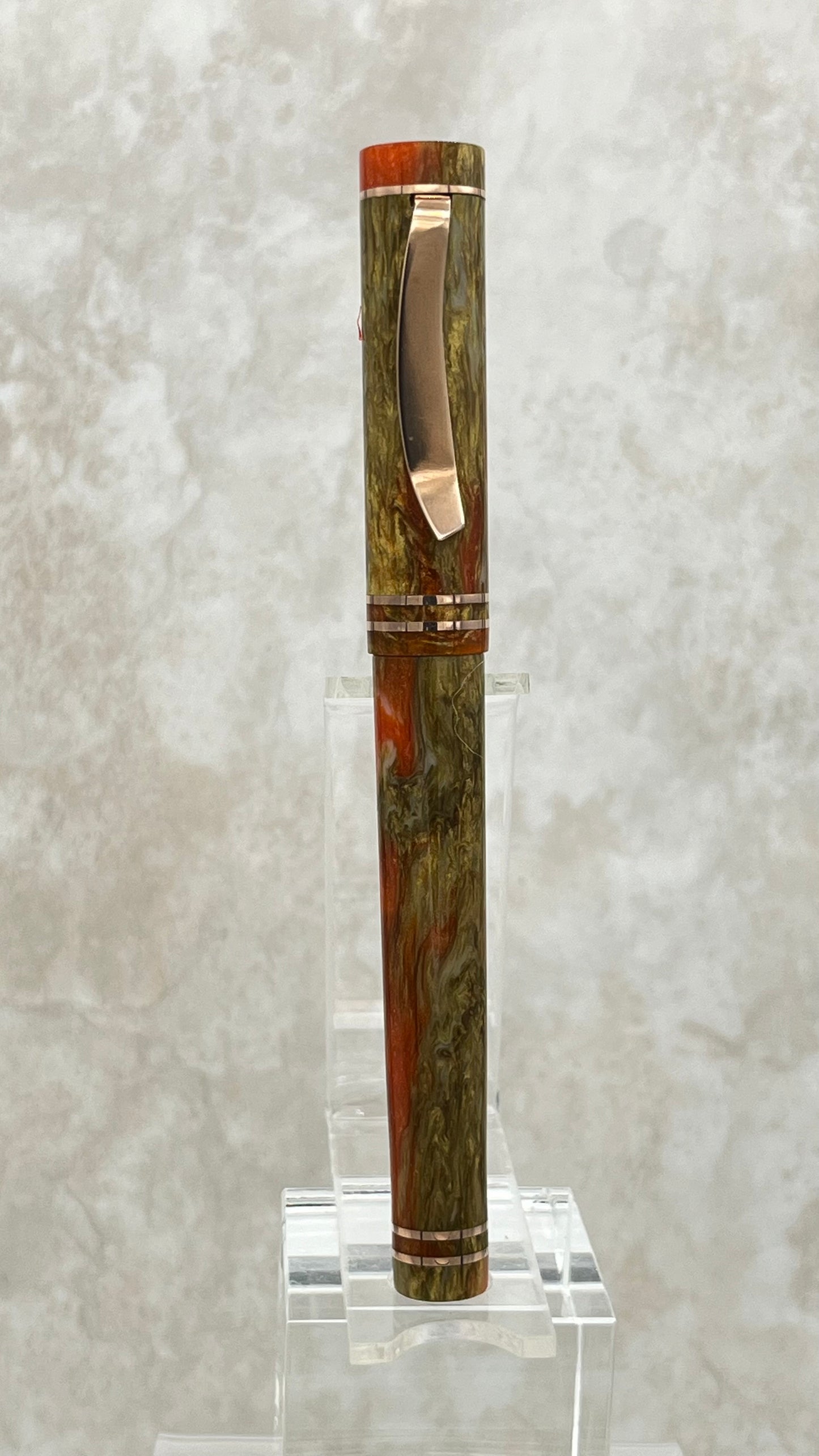 Constellation FP - Gold/Orange Swirl