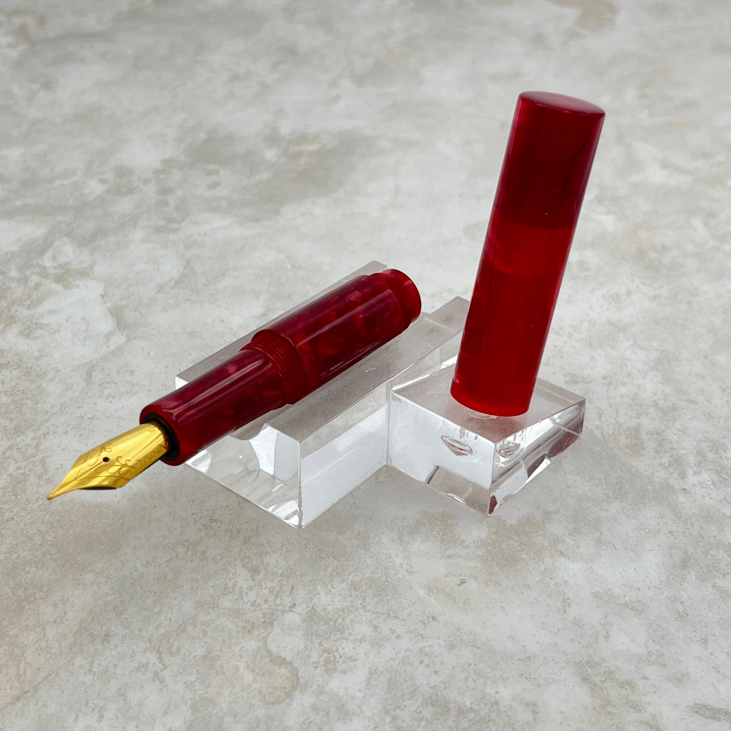 Pocket Fountain Pen - Red Wine