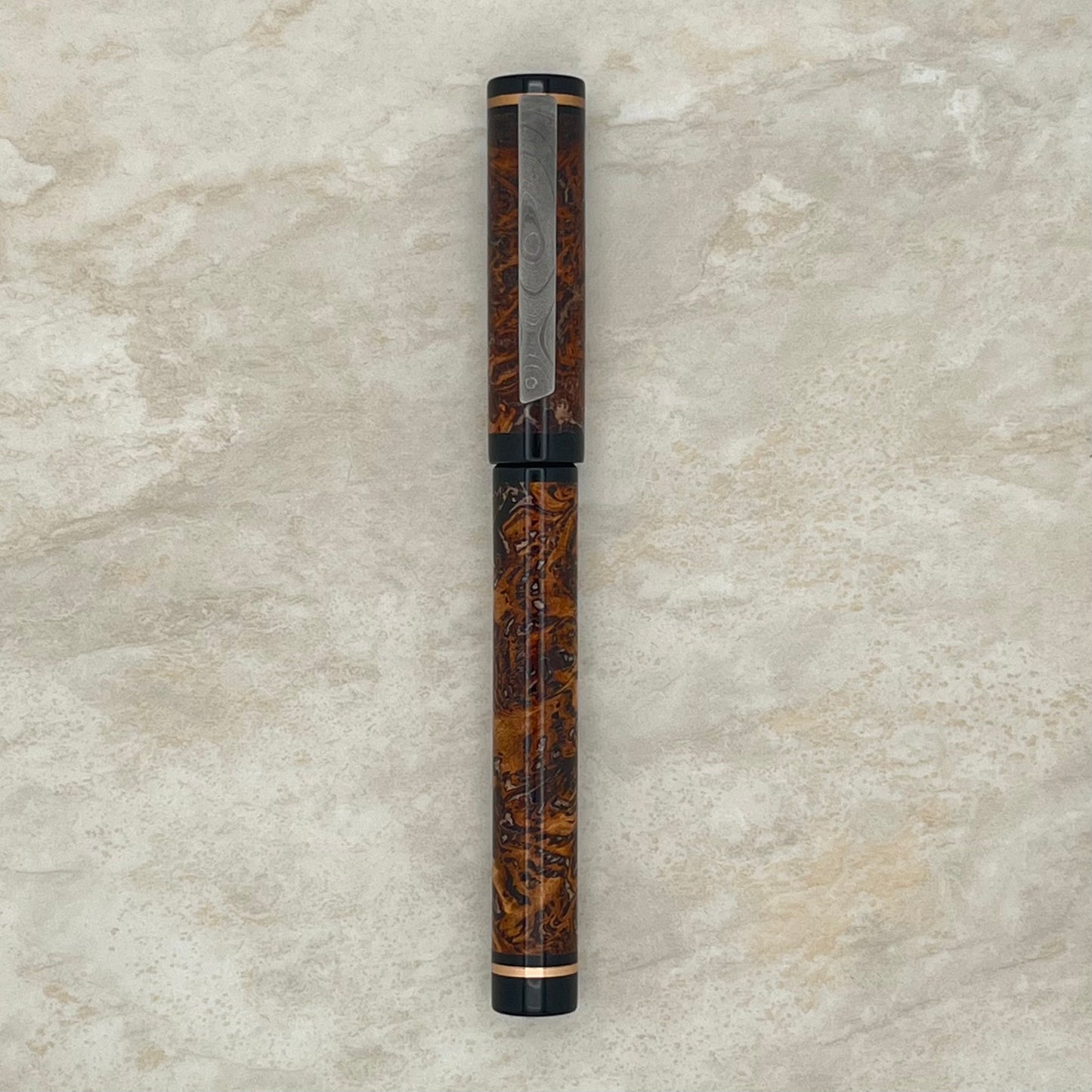 Large Tassie Eucalyptus Burl Fountain Pen