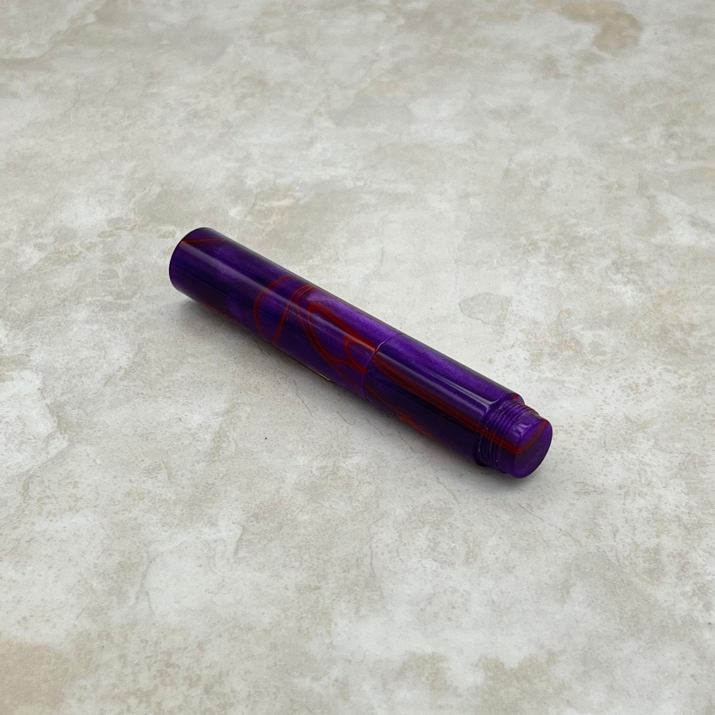 Pocket Fountain Pen - Purple Hibiscus