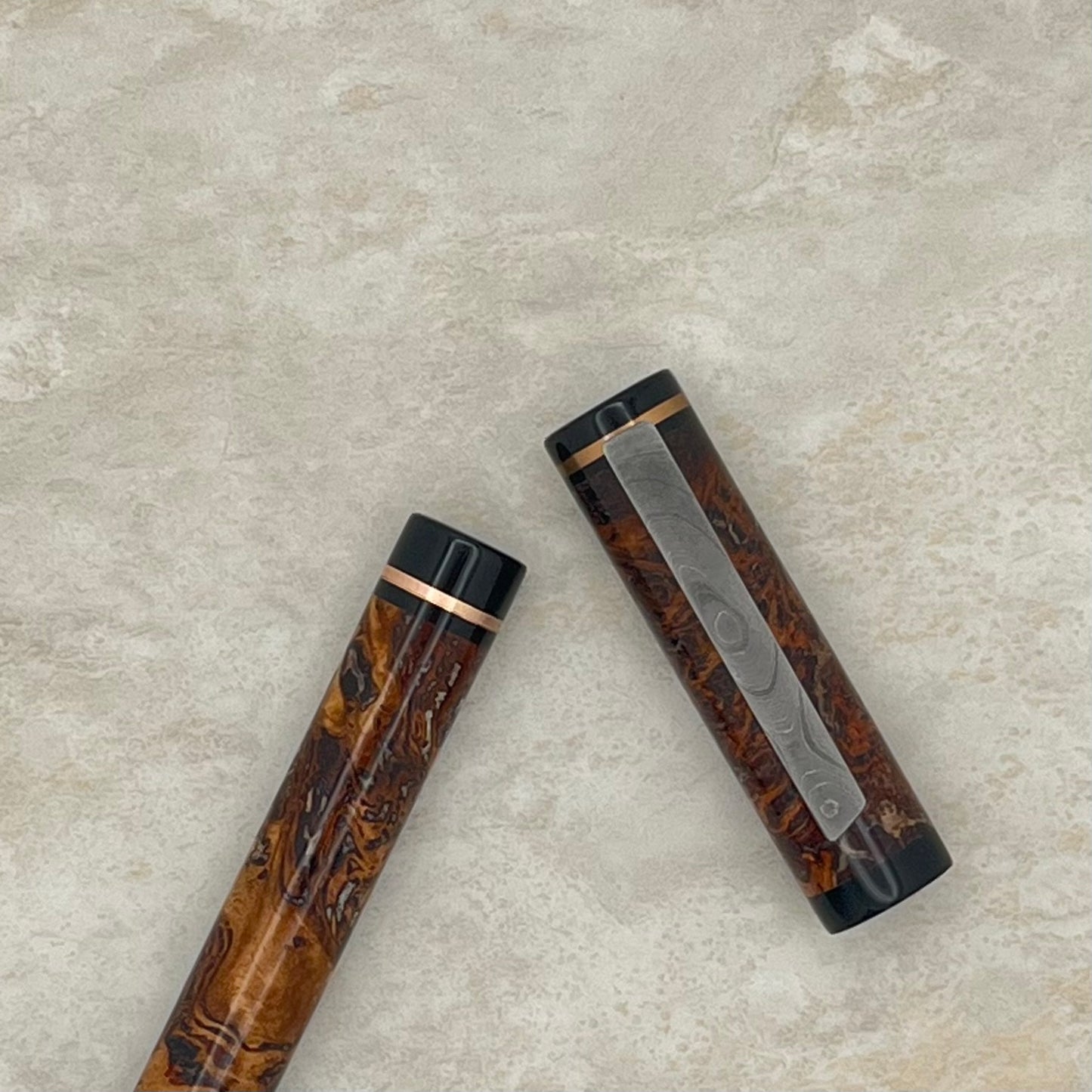 Large Tassie Eucalyptus Burl Fountain Pen