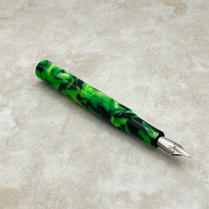Pocket Fountain Pen - Green Dragon