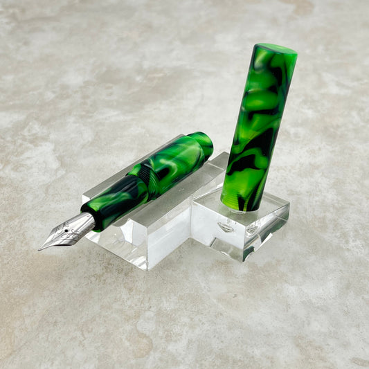 Pocket Fountain Pen - Green Dragon