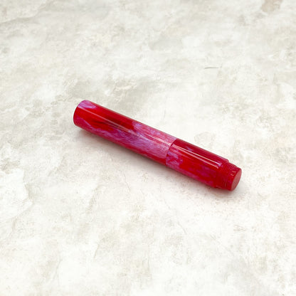 Pocket Fountain Pen - Red Marble